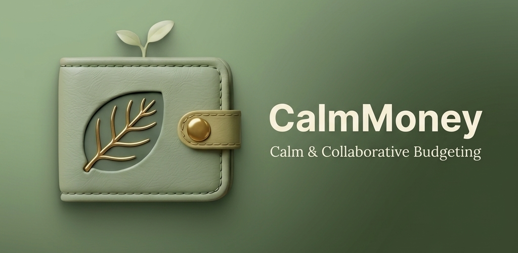 CalmMoney collaborative budgeting feature graphic